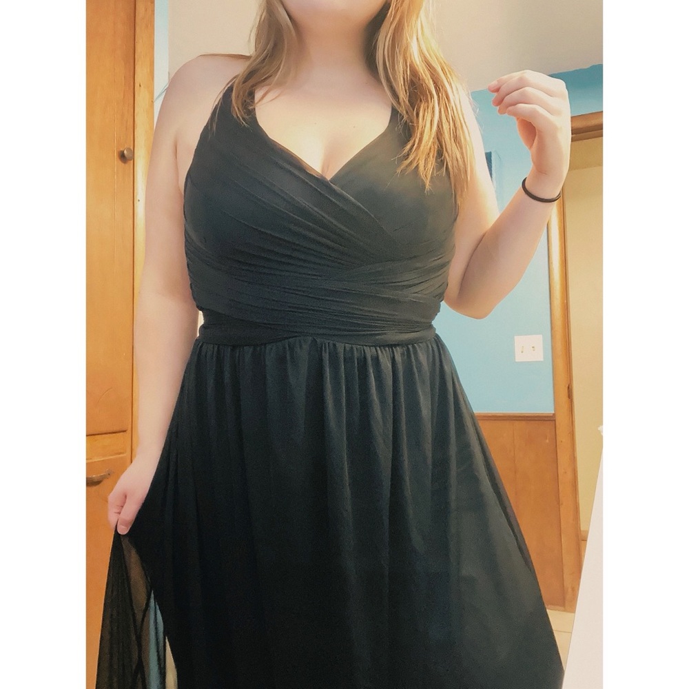 Black formal dress